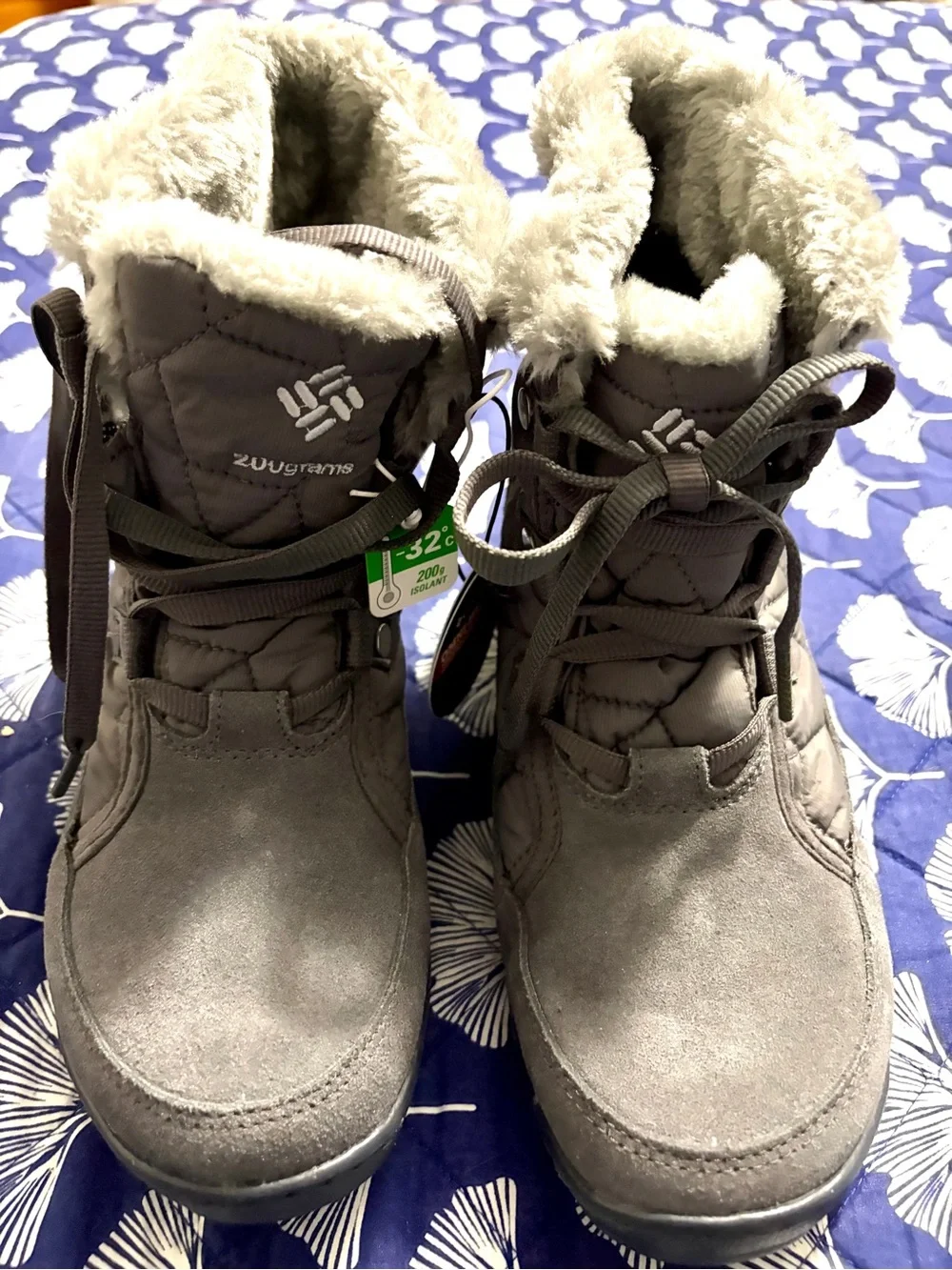 NWT Columbia Minx Shorty Omni-Heat Waterproof Winter Boots Women 8.5 EU 39.5